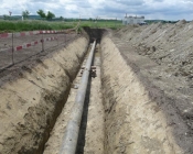 Sanierung der Gasleitung G00-016, DN150, PN70